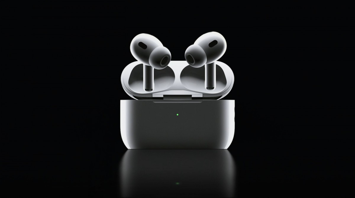 Apple AirPods Pro 2 with H2 chip, improved noise cancellation, and
