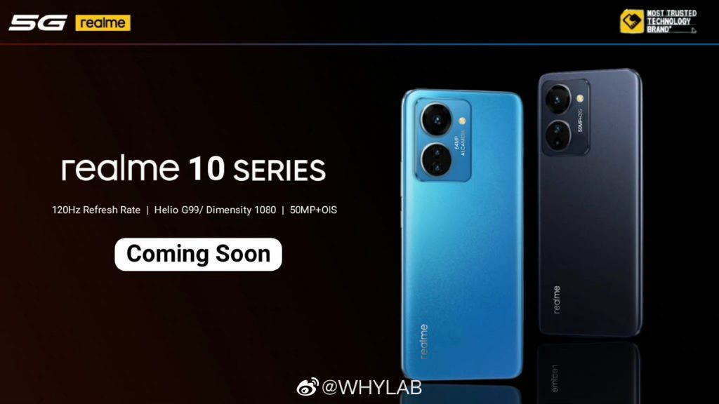 Realme 10 Pro Series Launched in India, to Come with Jio 5G SA Support