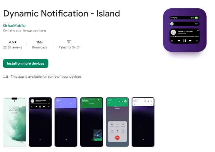 Here's how to get iPhone 14 Pro's Dynamic Island on Android Smartphones - Gizmochina