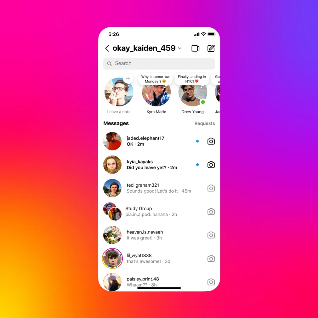Instagram Rolls Out New Features to Improve Communication With Friends