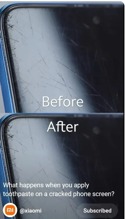 Remove Scratches from your Smartphone Screen with TOOTHPASTE