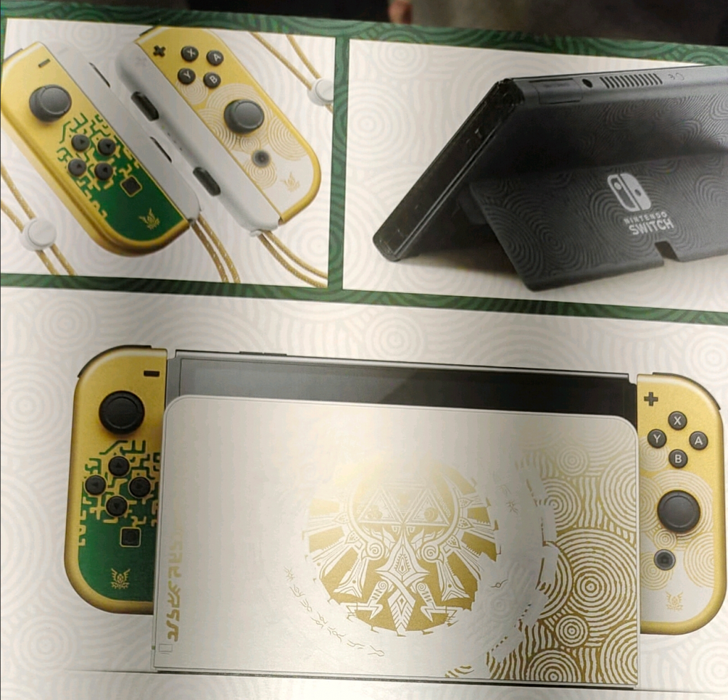 Nintendo Switch OLED Legend of Zelda Tears of the Kingdom Edition