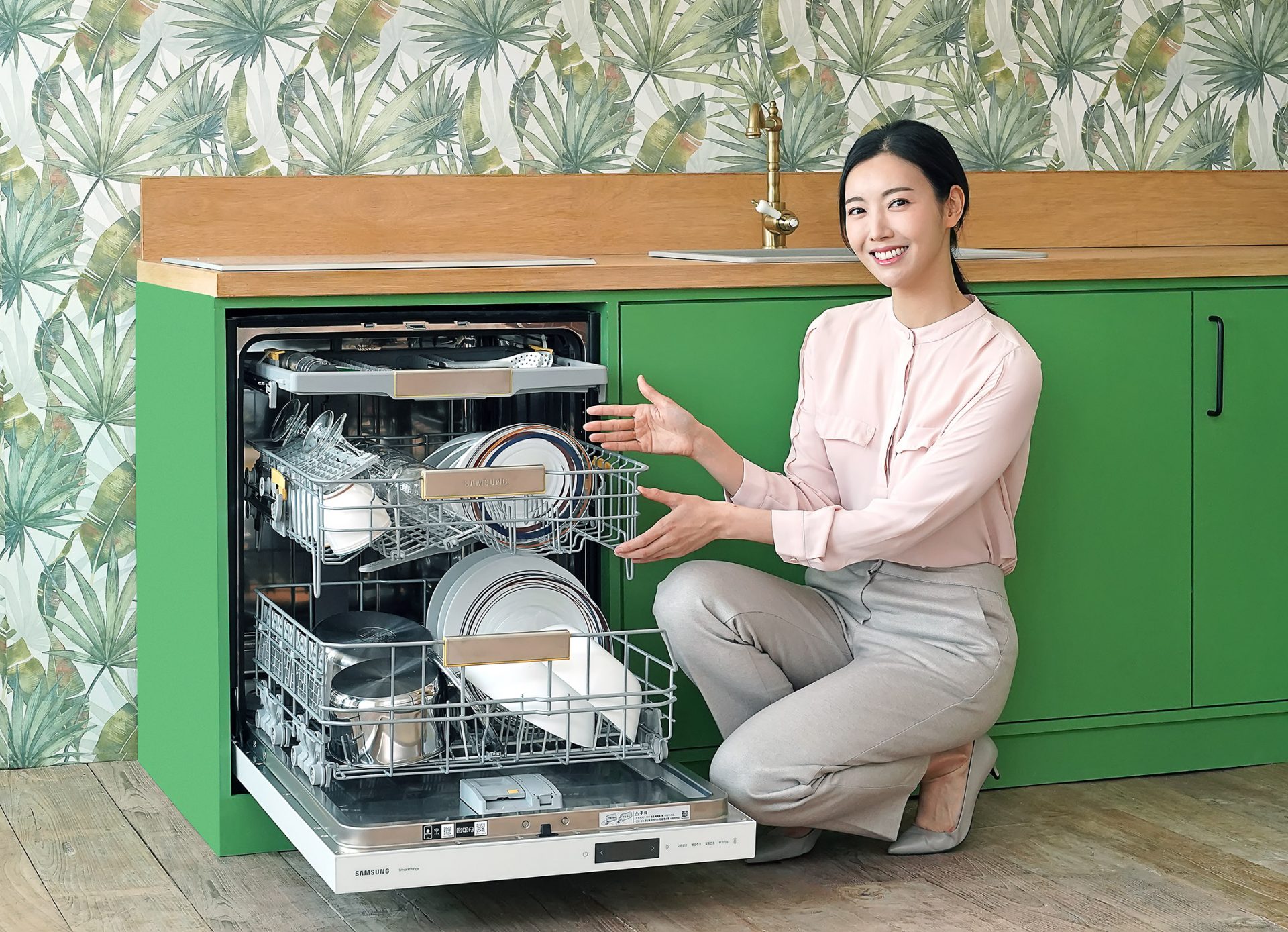 Samsung Launches New 14-Person Bespoke Dishwasher in Korea - Gizmochina 