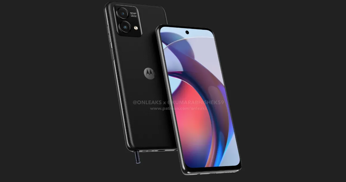 Motorola Moto G Stylus 2023 Design Renders Emerge Gizmochina