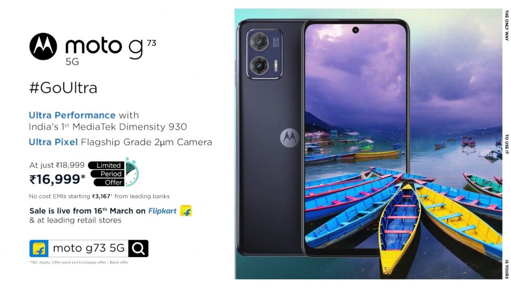Moto G73 5G full specifications officially revealed ahead of March