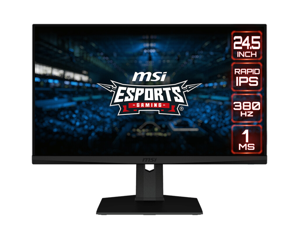 MSI Unveils G253PF Ultra-Fast Gaming Monitor with 380Hz Refresh Rate ...