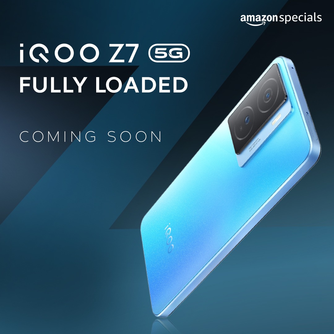 Iqoo Z7 5g Back Panel Design Revealed Officially Gizmochina 1827