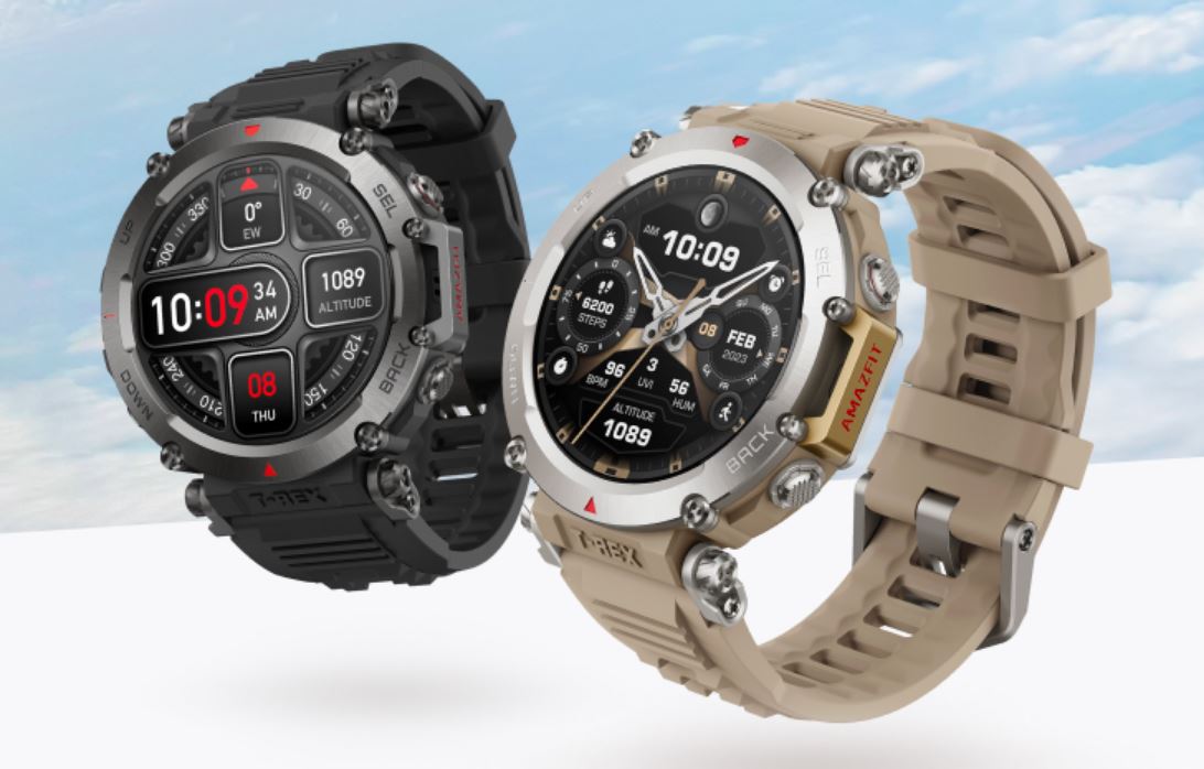 Amazfit T-Rex Ultra Rugged Smartwatch with 20 days battery life 