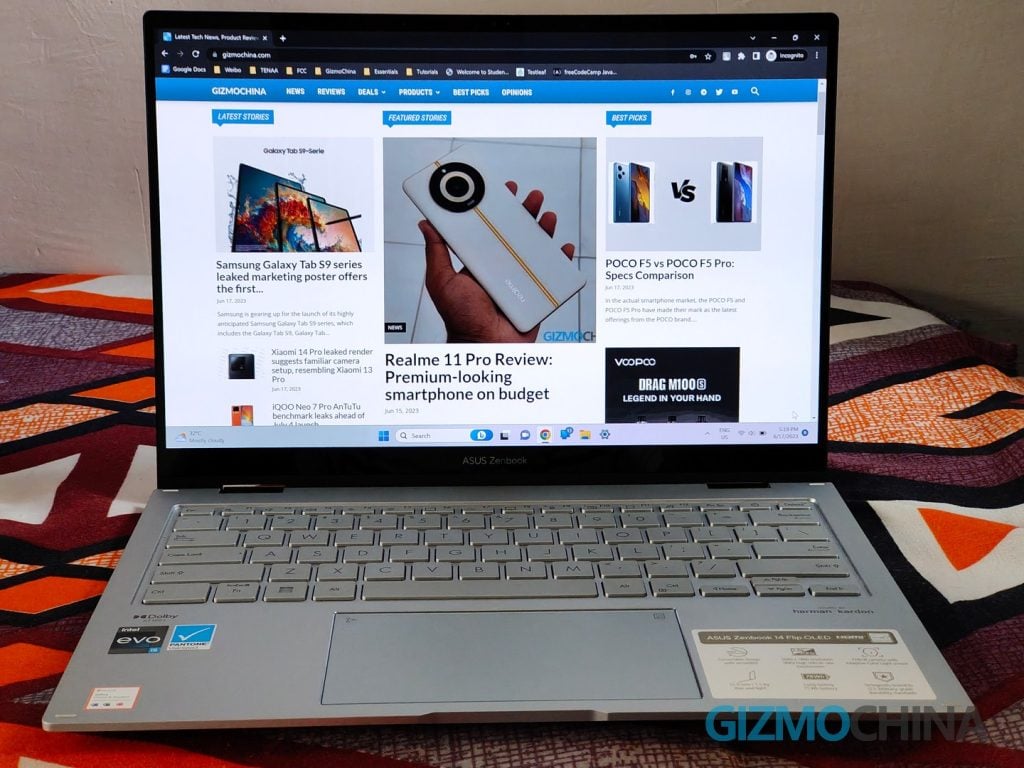 Asus Zenbook 14 Flip Oled Up3404 Review: Unique Product With Some Flaws 