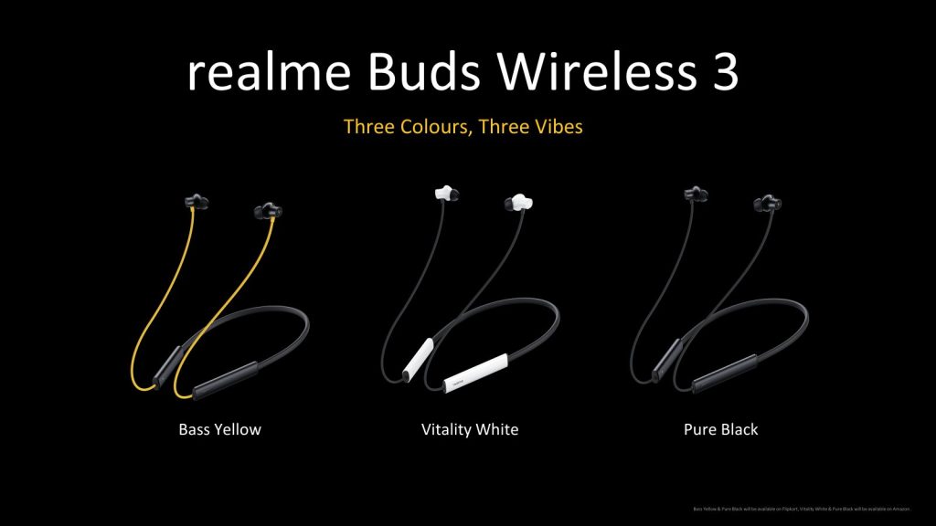 Realme Buds Wireless 3 neckband earbuds with 30dB ANC, 360° Spatial Audio &  40 hours battery launched in India - Gizmochina
