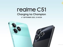 Realme C51 unveiled in Taiwan with 50MP camera, 5000mAh battery, & more -  Gizmochina