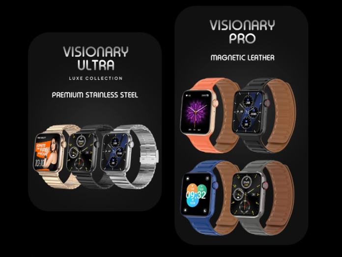 Fire-Boltt Visionary Ultra/Pro smartwatches with 1.78