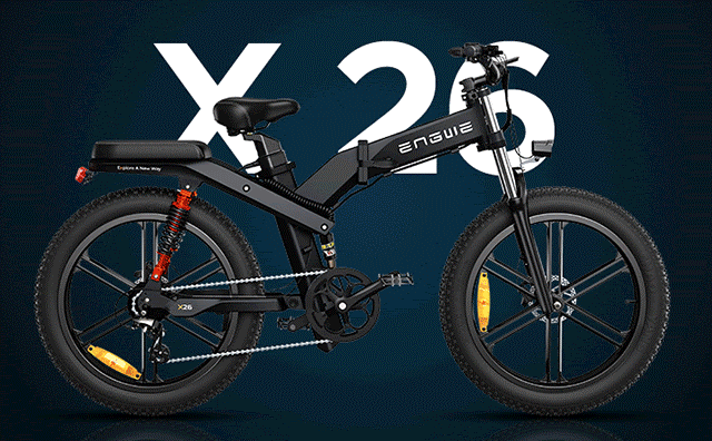 Engwe X26  1200w Dual Battery Fat Tire Electric Bike – ENGWE