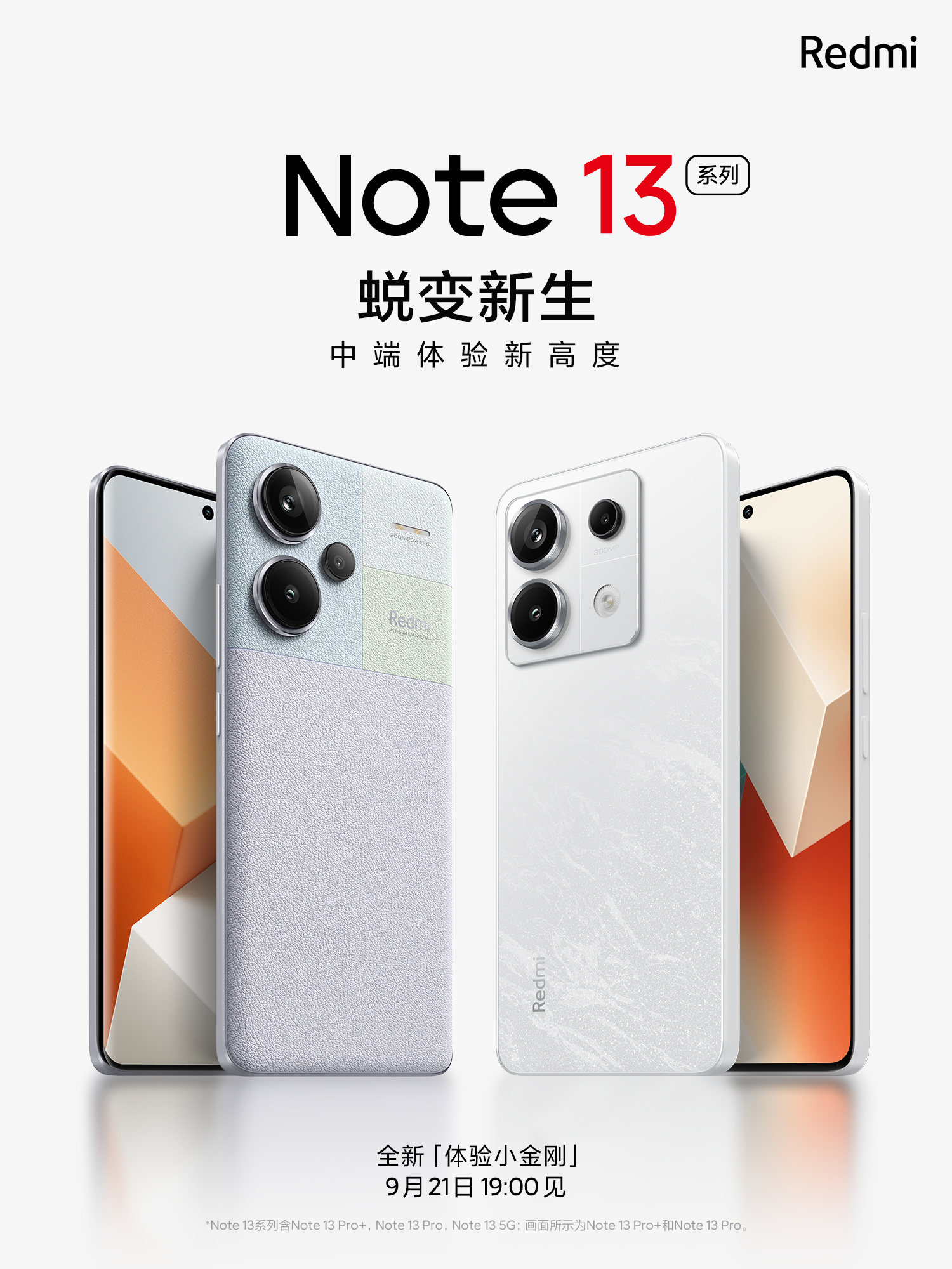 Xiaomi Redmi Note 13 5G, Redmi Note 13 Pro 5G y Redmi Note 13 Pro