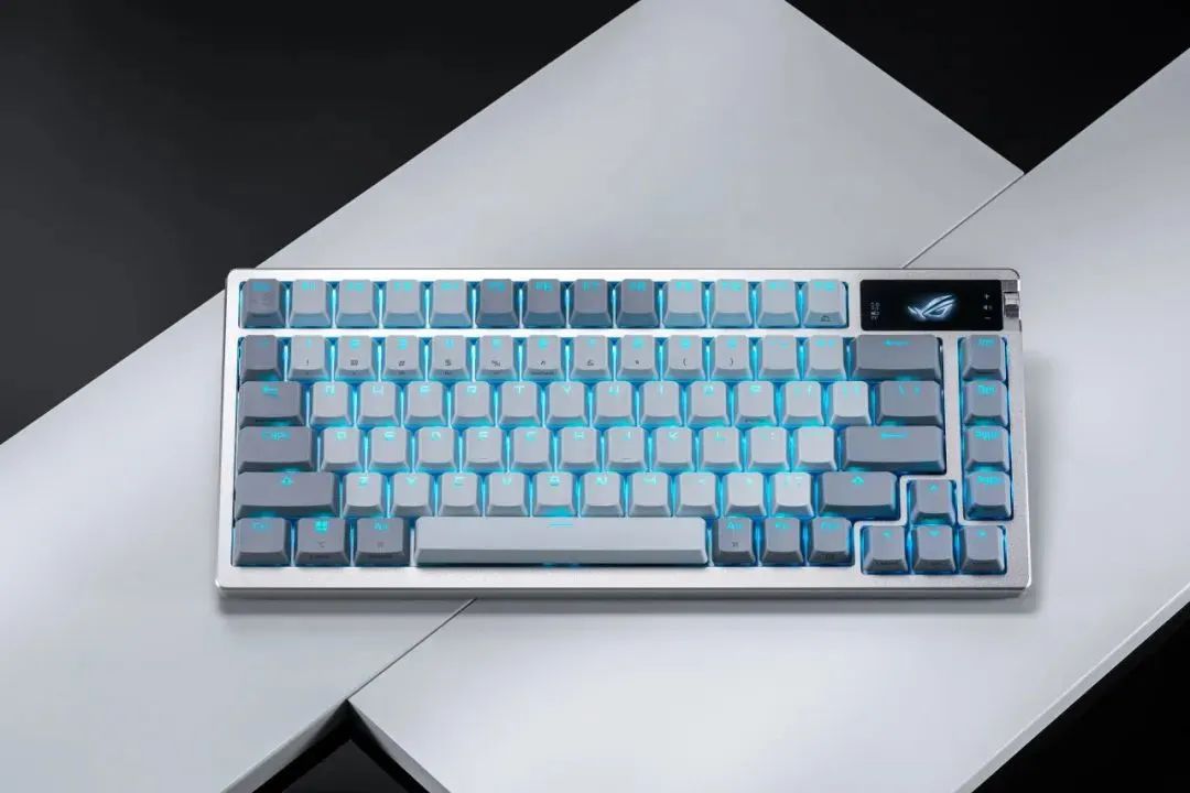 Asus ROG Azoth Moonlight White mechanical keyboard available for pre ...