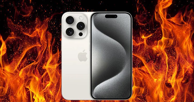 why is my new iphone 15 pro max so hot