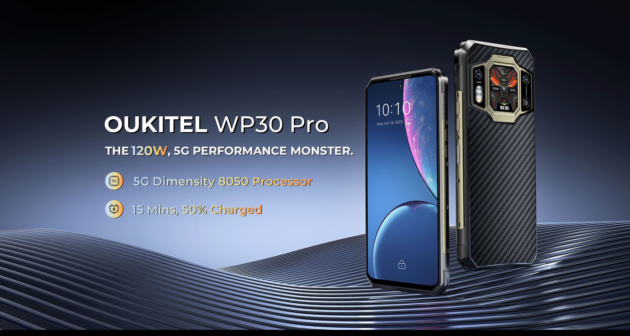 Oukitel WP33 Pro: New smartphone with massive 22,000 mAh battery, 5G and  loud speaker -  News