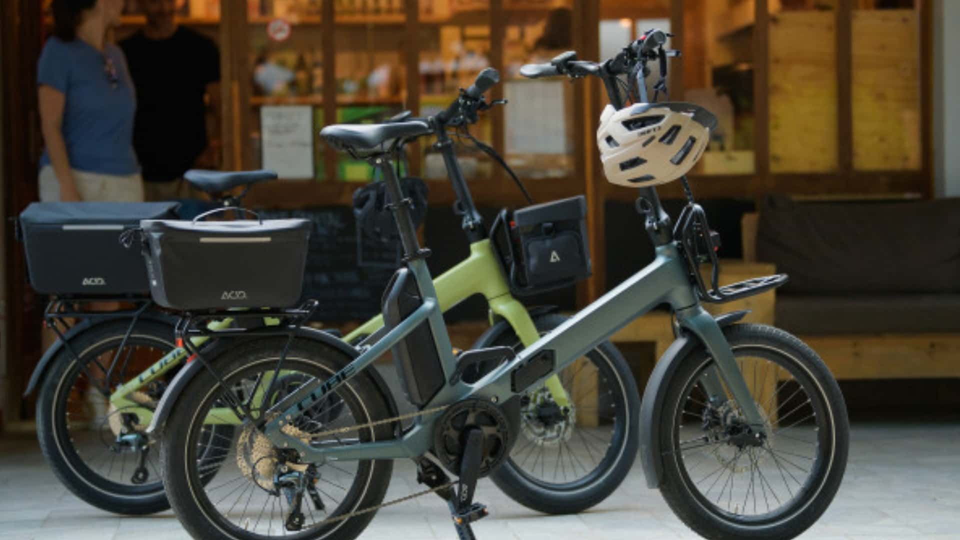 Cube Fold Hybrid Commute E-bike Packing A Bosch Active Plus Motor 