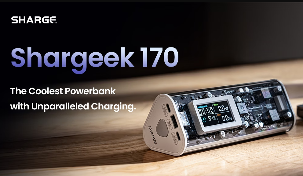 SHARGE Shargeek 170 Power Bank review: The ultimate see-through power bank