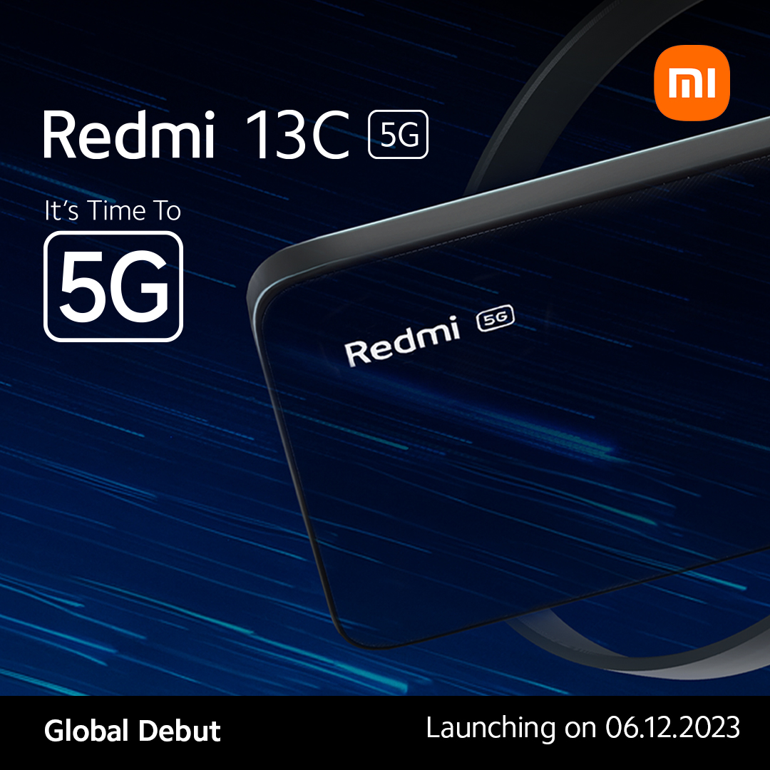 Xiaomi announces Redmi 13C 5G with new chip, 50 MP dual camera