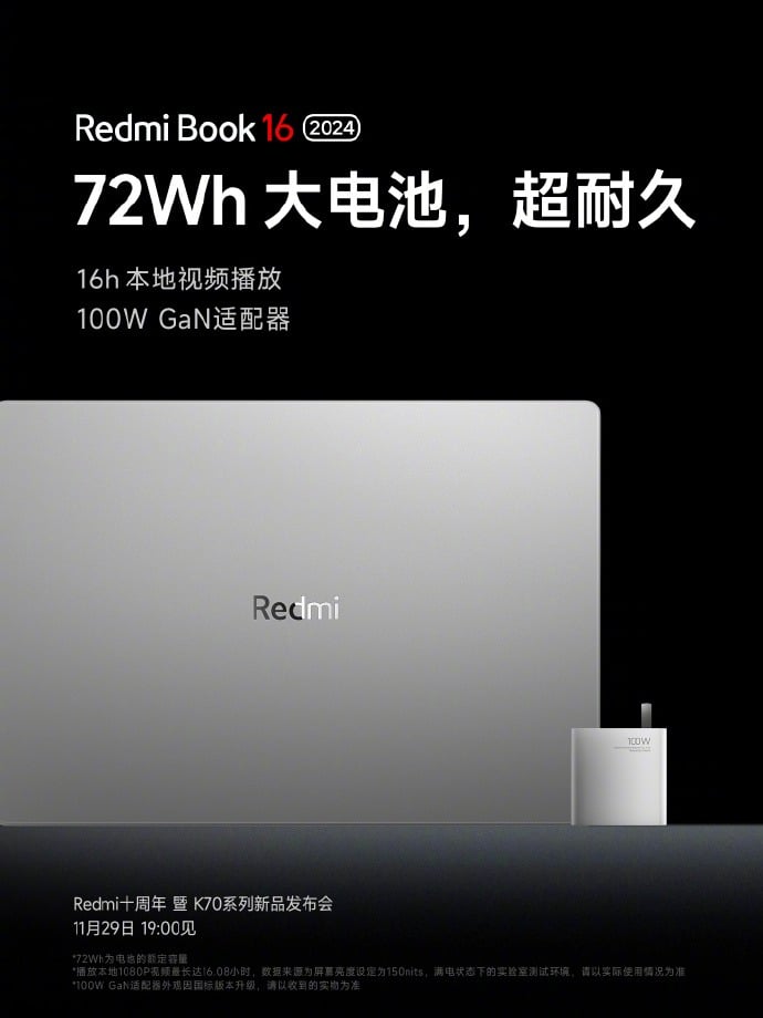 Redmi Watch 4, Redmi Book 16 (2024), Redmi Buds 5 Pro Will Be Launched on  November 29