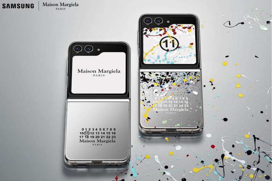 The new Samsung Galaxy Z Flip5 via Maison Margiela - HIGHXTAR.
