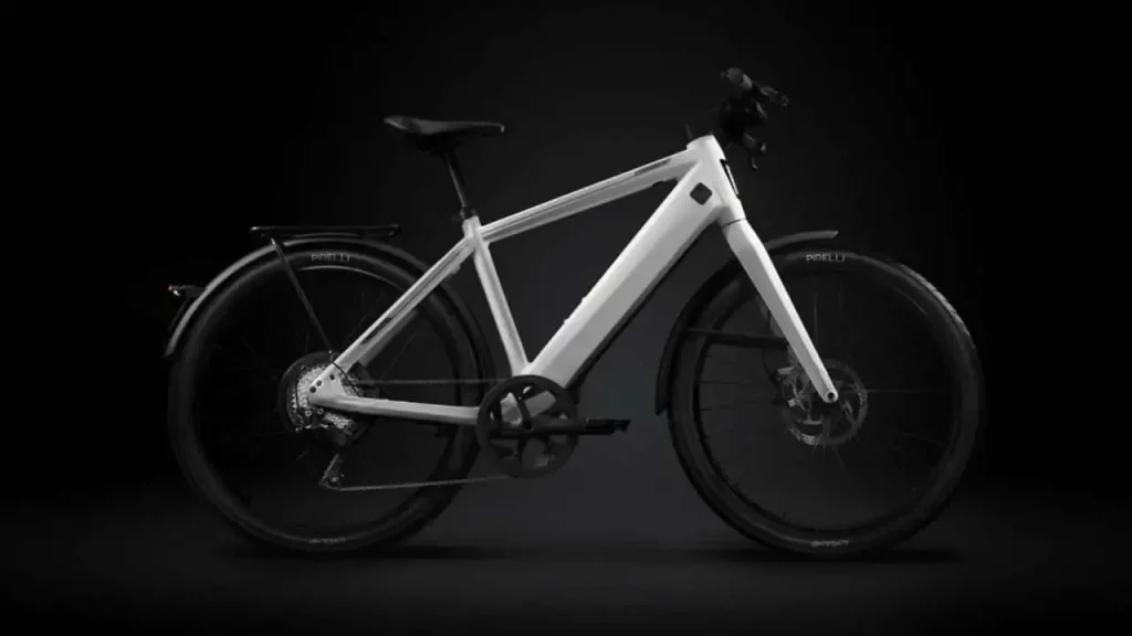 Stromer ST3 Urban e bike with minimalist design modern tech