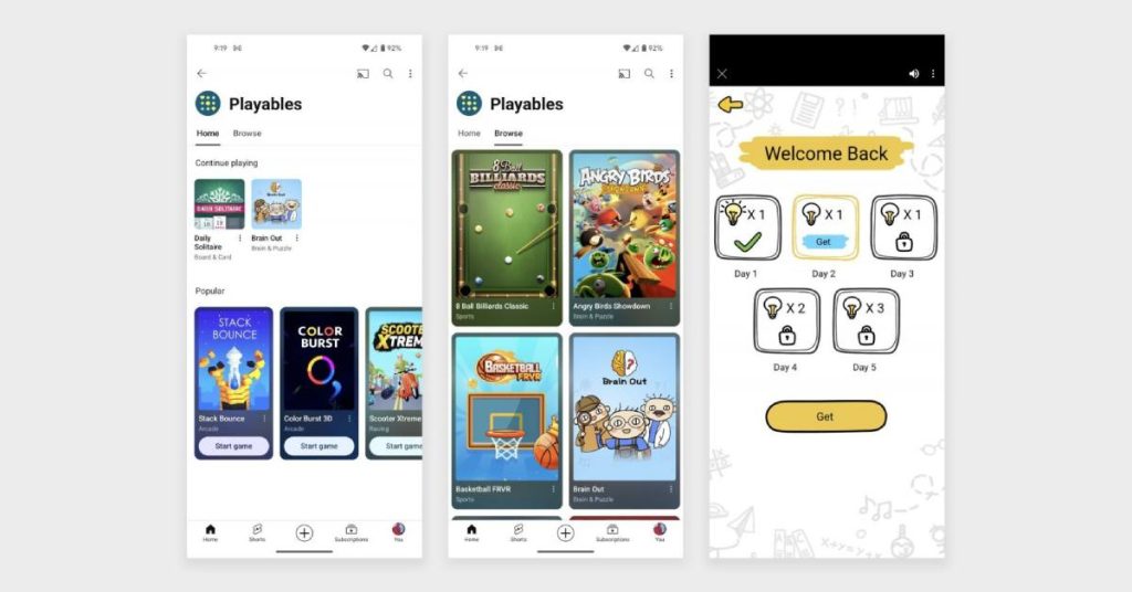 rolls out games for premium users