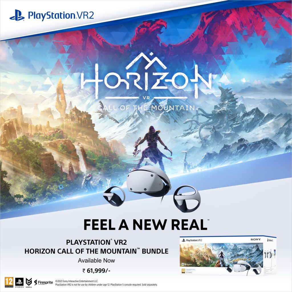Buy Playstation VR2 + Horizon Call of Mountain Voucher Bundle +