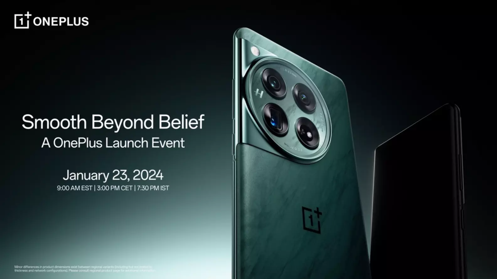 OnePlus 12 & 12R Global launch officially announced for January 23