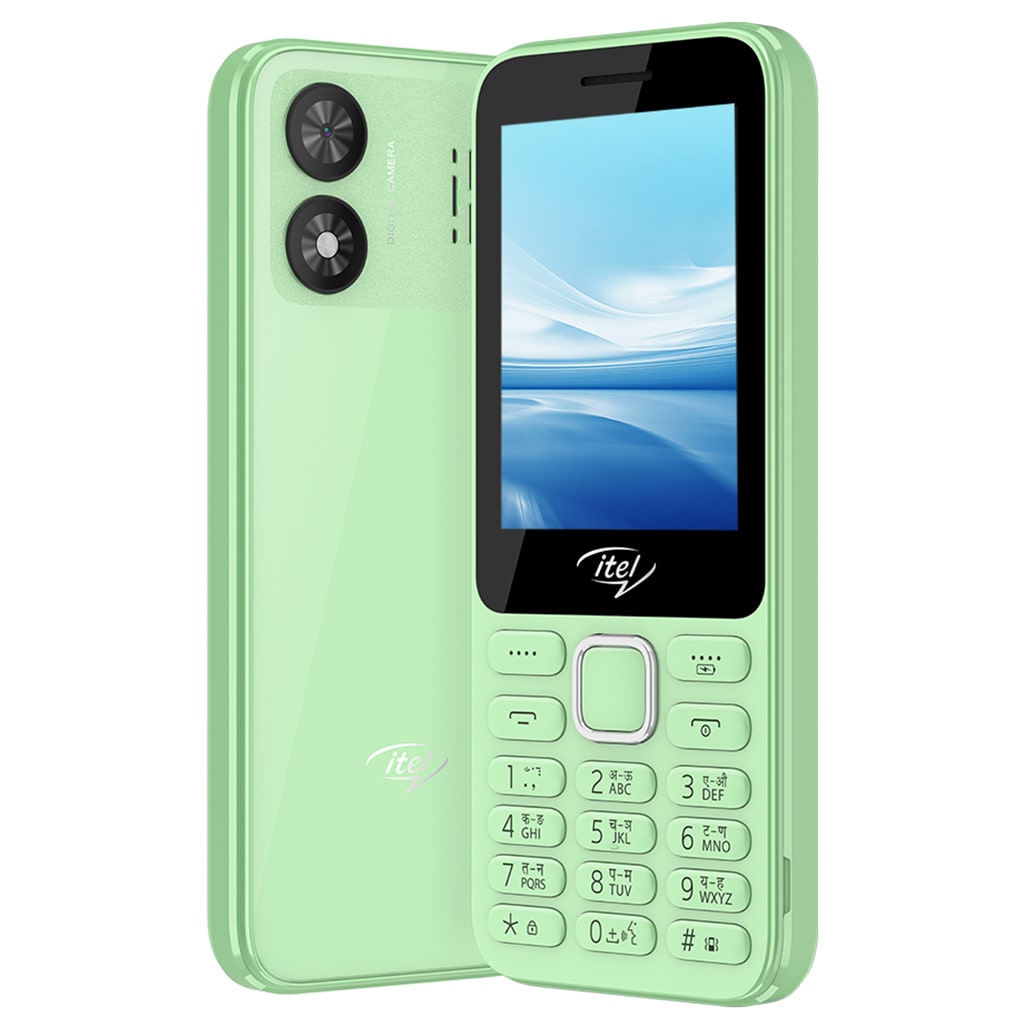 itel it5330 feature phone with 2.8″ display, up to 12 days battery ...