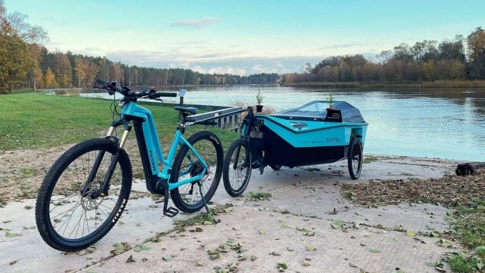 BeTriton Unveils Versatile E-Bike Trailer for Land and Water Adventures ...