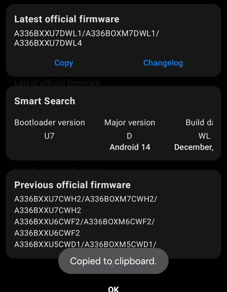 Samsung Galaxy A33 5G gets stable Android 14 Update