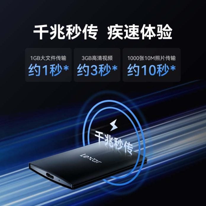 Lexar SL500 Mobile SSD 2TB launched in China for 1069 Yuan ($150 ...