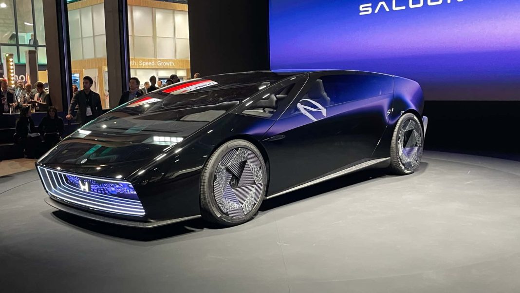 Honda Unveils Sleek Saloon Concept at CES 2024, Slated for a 2026 Debut ...