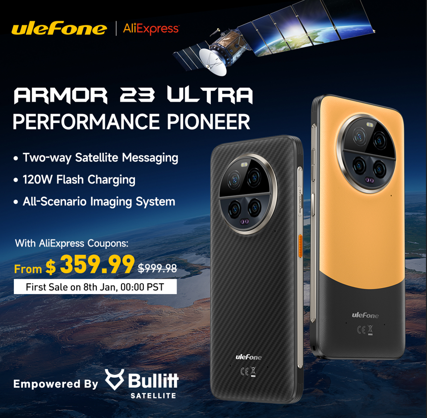 Ulefone Armor 23 Ultra 12 GB /512 GB Black 📱
