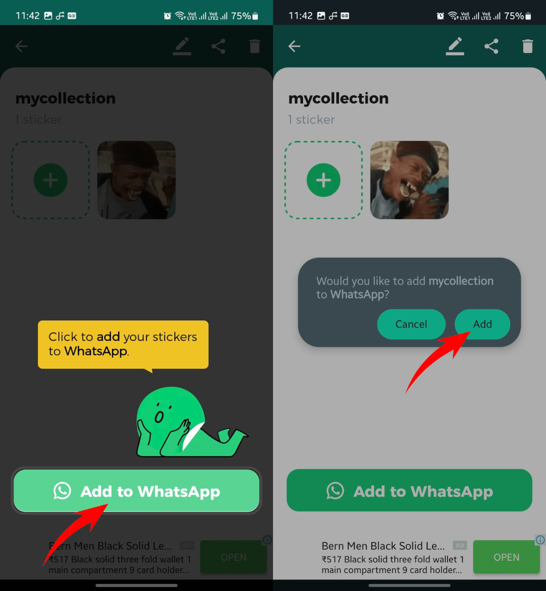 How to add GIFs and stickers to WhatsApp - Gizmochina