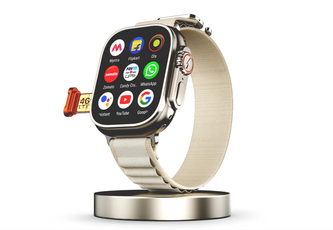 Fire-Boltt Oracle smartwatch with Android OS, 1.96