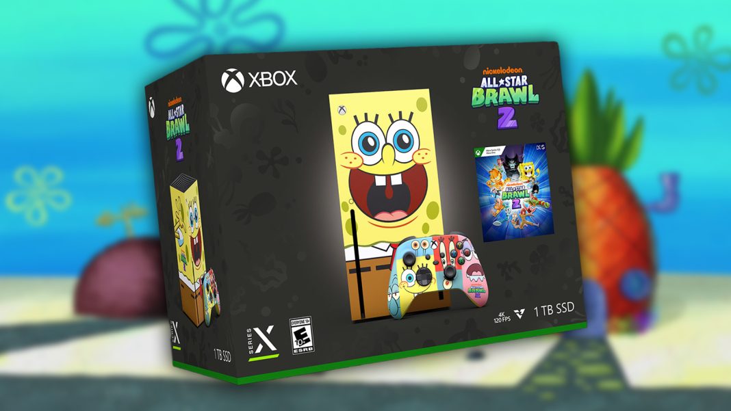 Microsoft Teams Up with SpongeBob SquarePants for Limited Edition Xbox ...