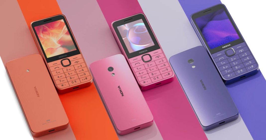 Nokia 215 4G, 225 4G, & 235 4G feature phones with support for Youtube ...