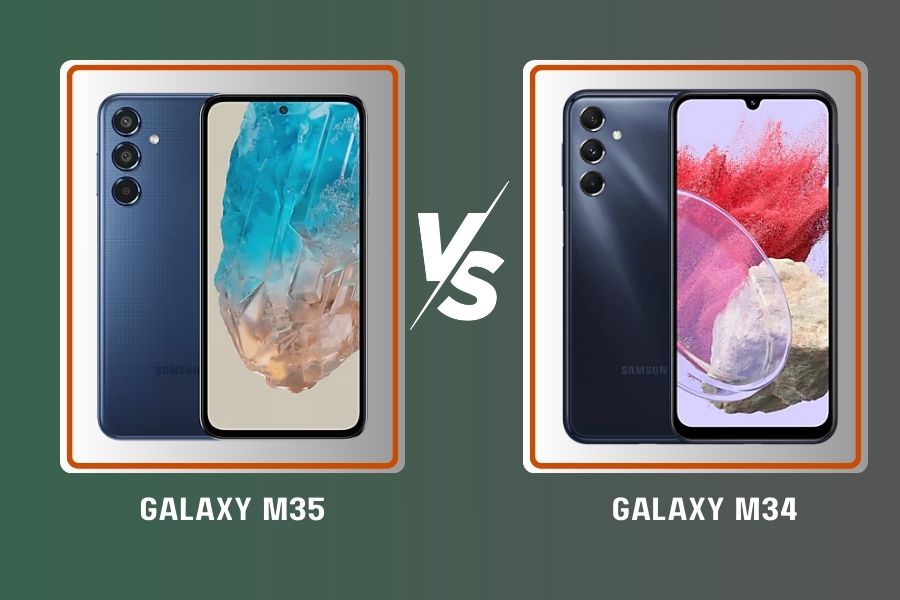 Samsung Galaxy M35 vs Galaxy M34
