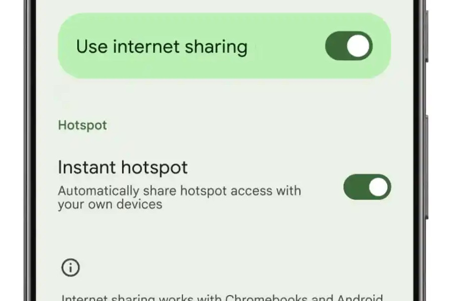 Android 15 Instant Hotspot Samsung
