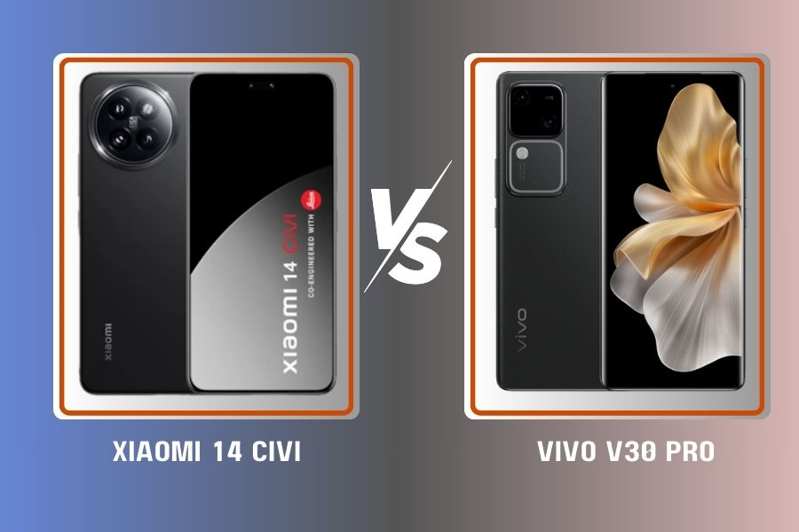 Xiaomi 14 Civi vs Vivo V30 Pro Comparison