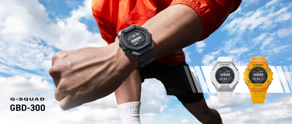 Casio launches G SHOCK GBD 300 smartwatch that tracks distance pace steps and calories burned Gizmochina