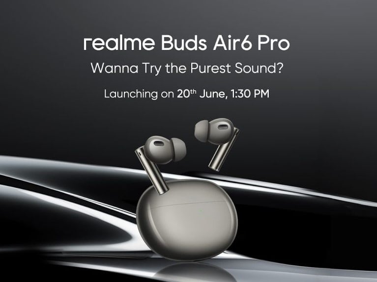 Realme Buds Air6 Pro Launched: Premium TWS with Spatial Audio and 50dB ANC