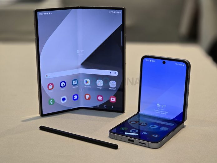 Samsung Galaxy Z Fold 6 and Galaxy Z Flip 6