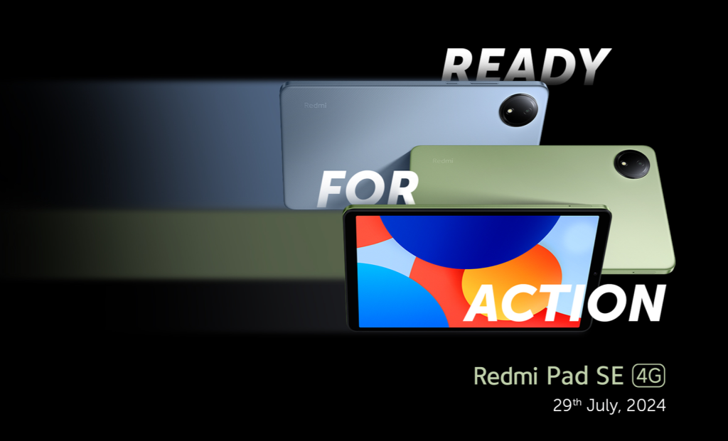 Redmi Pad SE 4G Design Updates