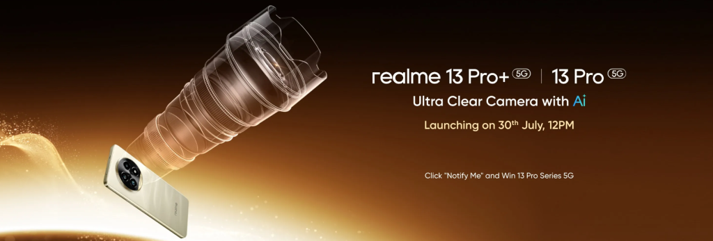 Realme 13 Proシリーズ、高度なAIカメラを搭載し7月30日にグローバルデビュー