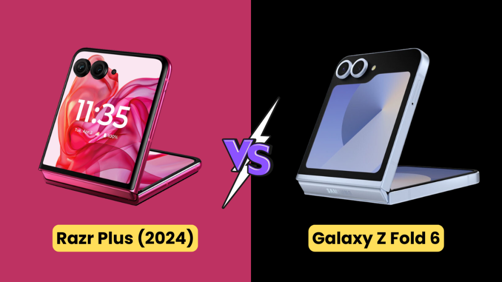 Motorola Razr Plus (2024) vs Samsung Galaxy Z Flip 6 It's a tough pick