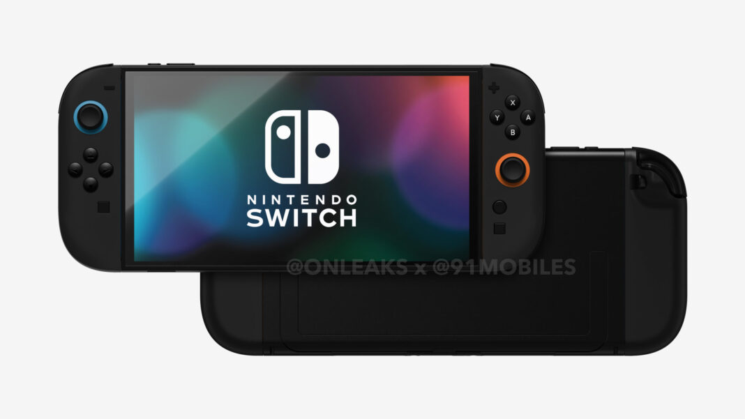 Nintendo Switch 2 design revealed via 360degree render; expected to